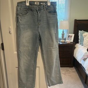 Light Blue Distressed Jeans